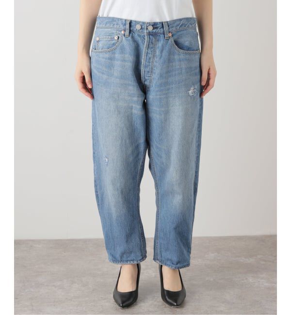  「テーパードデニム5ポケットパンツ」|デニム|