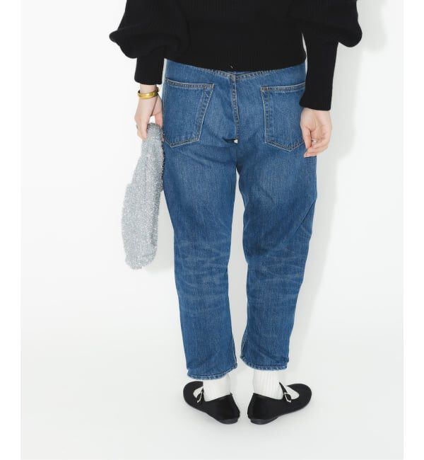 「テーパードデニム5ポケットパンツ」|デニム|