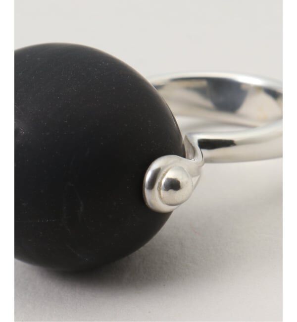  「ANNIKA INEZ STONE ELLIPSE RING R186-LRGリング」|リング|