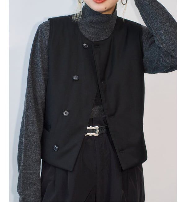  「《予約》PADDED ベスト」|その他|ブラック