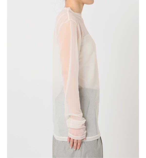  「《予約》SHEER LONG SLEEVE：カットソー」|Tシャツ・カットソー|