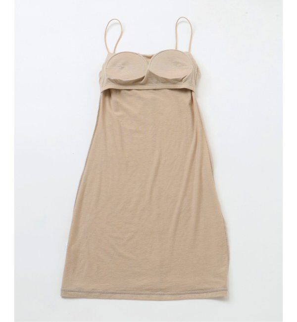 EMILYWEEK「【ACTIVE】Bamboo ストレッチロングキャミソール（ベージュ）」|インナー|
