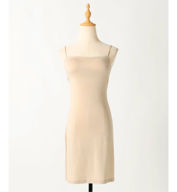 EMILYWEEK「【ACTIVE】Bamboo ストレッチロングキャミソール（ベージュ）」|インナー|