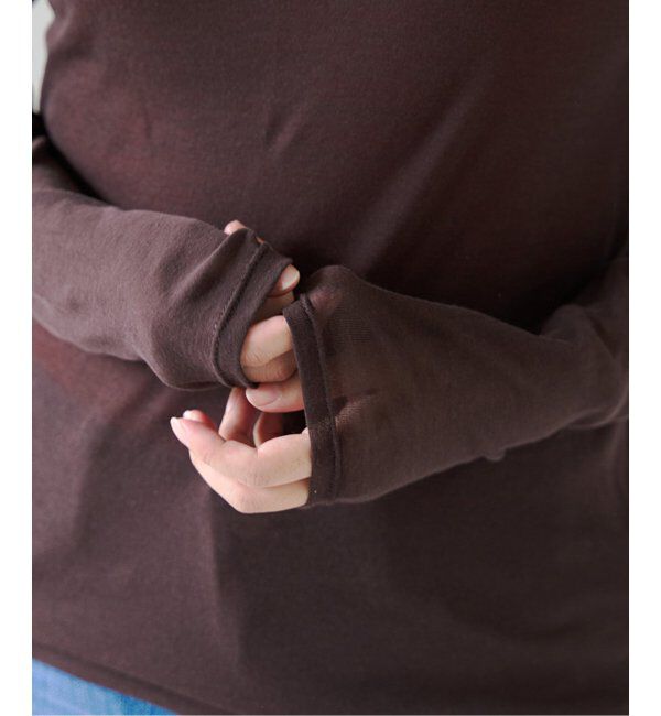 EMILYWEEK「コットンシアープルオーバー」|Tシャツ・カットソー|