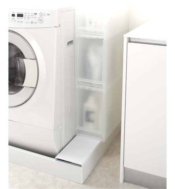 journal standard Furniture「《WEB限定予約》【tower/タワー】洗濯機防水パン上ラック」|トイレタリー・ランドリーグッズ|