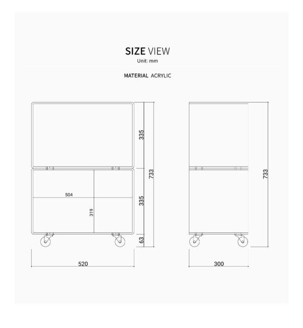 journal standard Furniture「【APTONE/アプトン】 INVISIBLE SQUARE　シェルフ」|その他|