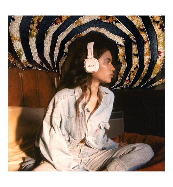 journal standard Furniture「★【Marshall/マーシャル】MAJOR5 CREAM　ワイヤレス ヘッドフォン」|電化製品|