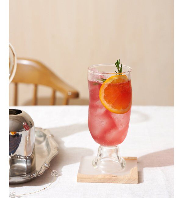 journal standard Furniture「WAVY GOBLET GLASS　ゴブレット グラス」|食器・キッチングッズ|ホワイト A