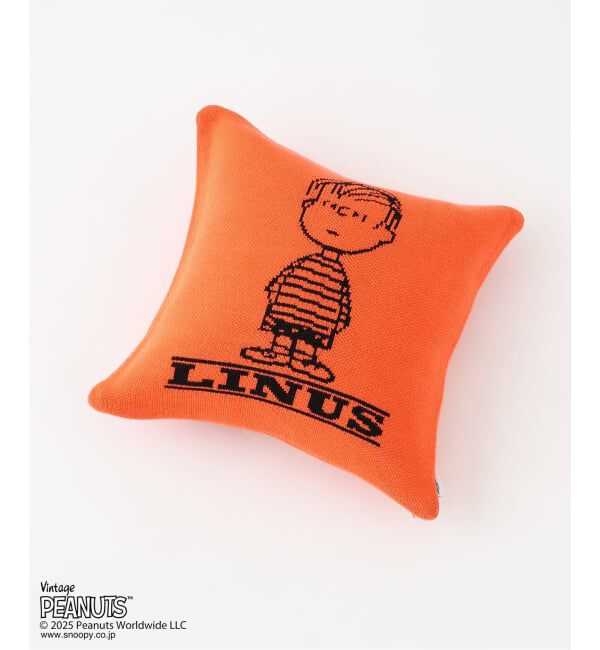 journal standard Furniture「【PEANUTS&times;SPORTS WEAR by JSF】別注 KNIT CUSHION クッションカバー」|クッション・クッションカバー|