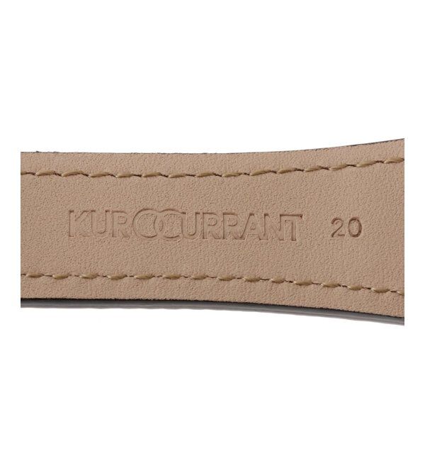 HIROB「【KUROCURRANT / クロカラント】Apple watch belt / Epsom leather」|その他|