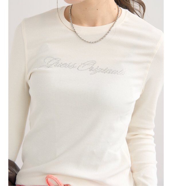 JOINT WORKS「GUESS/ゲス GO RHINESTONE LONG SLEEVE TOP」|Tシャツ・カットソー|