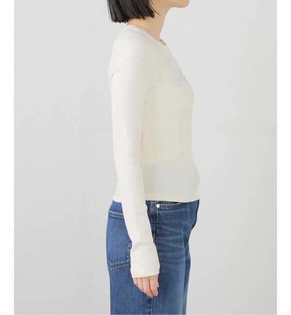 JOINT WORKS「GUESS/ゲス GO RHINESTONE LONG SLEEVE TOP」|Tシャツ・カットソー|