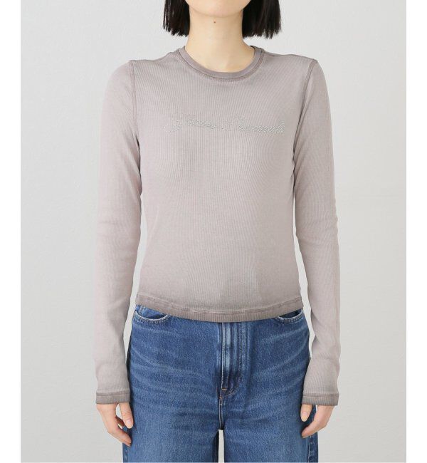 JOINT WORKS「GUESS/ゲス GO RHINESTONE LONG SLEEVE TOP」|Tシャツ・カットソー|