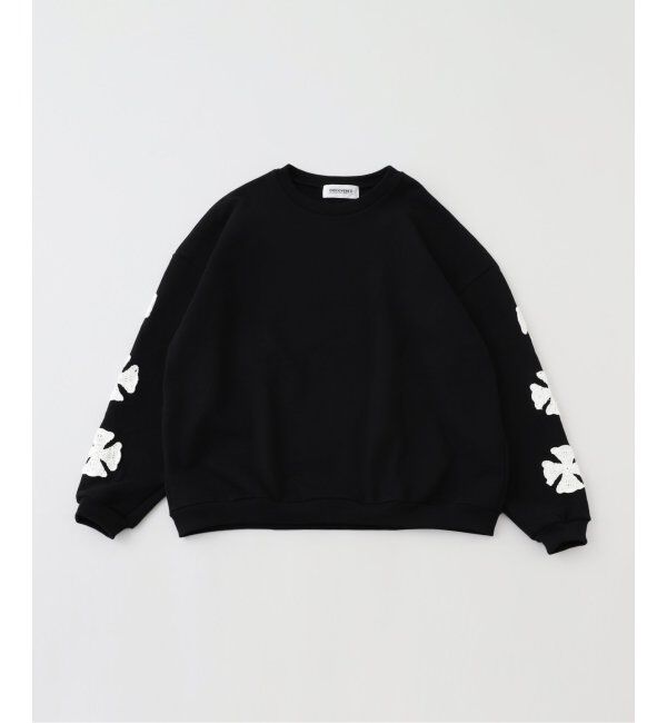 JOINT WORKS「DISCOVERED/ ディスカバード IRON CROSS CROCHET SWEAT」|Tシャツ・カットソー|ブラック