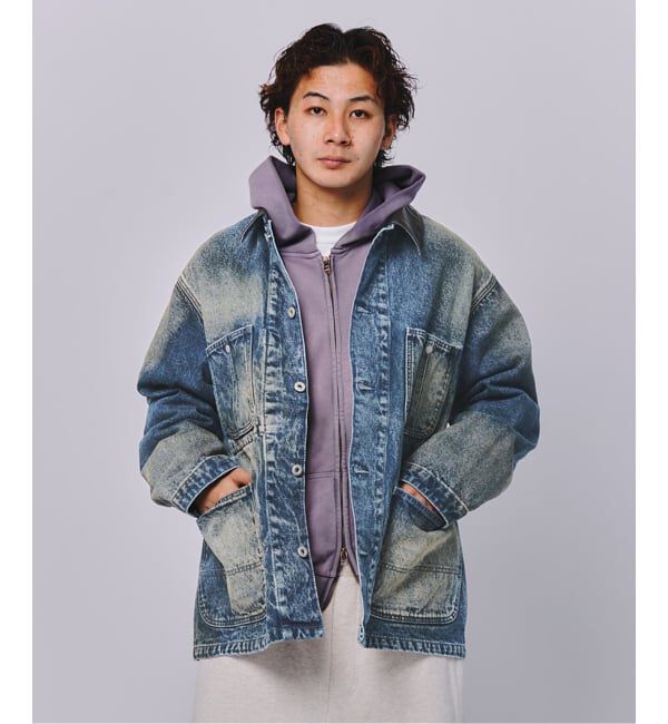 JOINT WORKS「J デニムカバーオール」|デニムジャケット|ネイビー
