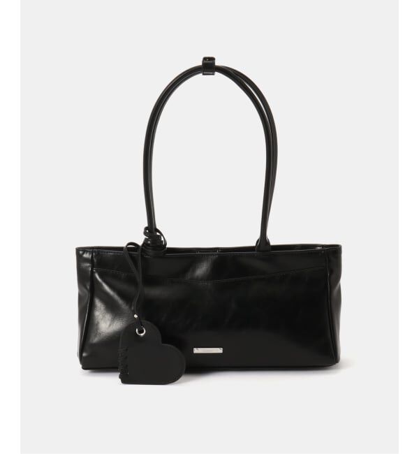 JOINT WORKS「fennec /フェネック BASH CHARM BAG」|ハンドバッグ|ブラック