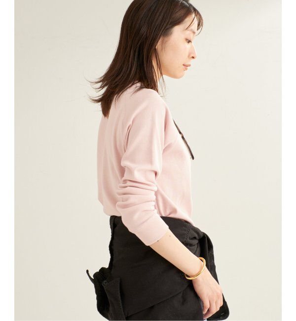 Plage「《追加》premiumフライス long Tシャツ」|Tシャツ・カットソー|