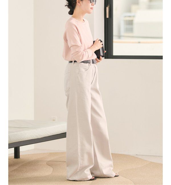 Plage「《追加》premiumフライス long Tシャツ」|Tシャツ・カットソー|