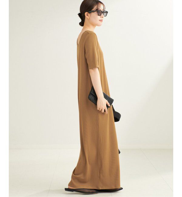 Plage「Rib ハーフスリーブ ワンピース」|ワンピース|