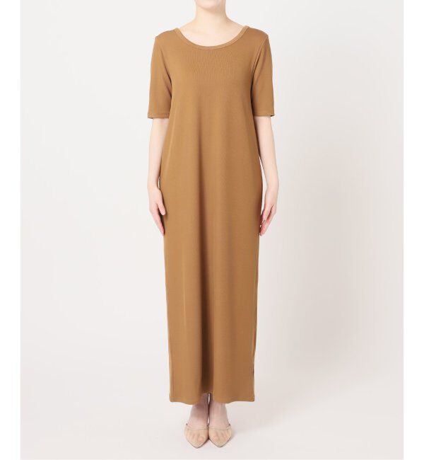 Plage「Rib ハーフスリーブ ワンピース」|ワンピース|