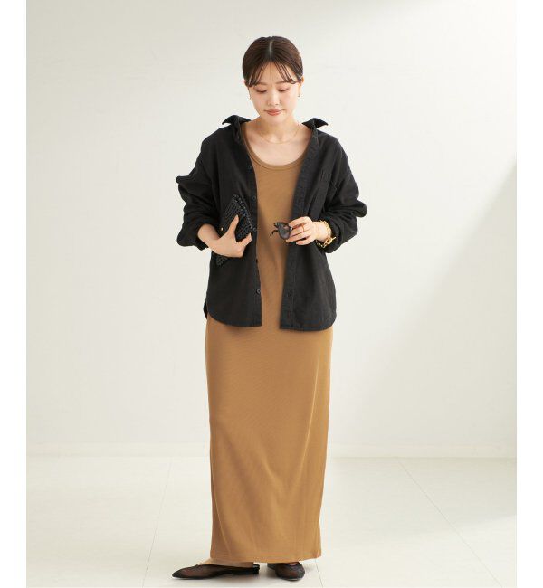 Plage「Rib ハーフスリーブ ワンピース」|ワンピース|