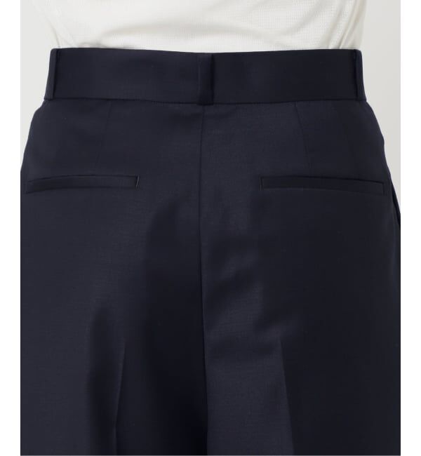 Plage「WO SE 2Tuck Wide パンツ」|スラックス|