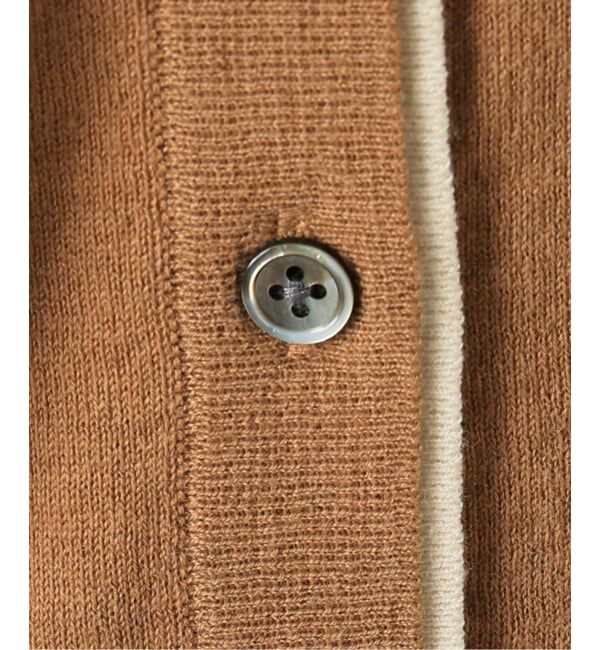 Plage「TWO TONE Vネック カーディガン」|カーディガン|