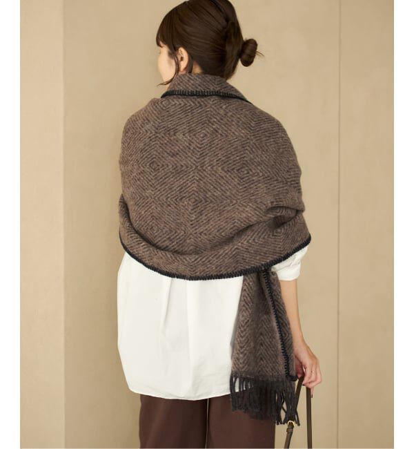 Plage「LAPUAN KANKURIT / ラプアンカンクリ POCKET SHAWL MARIA ショール」|ストール|