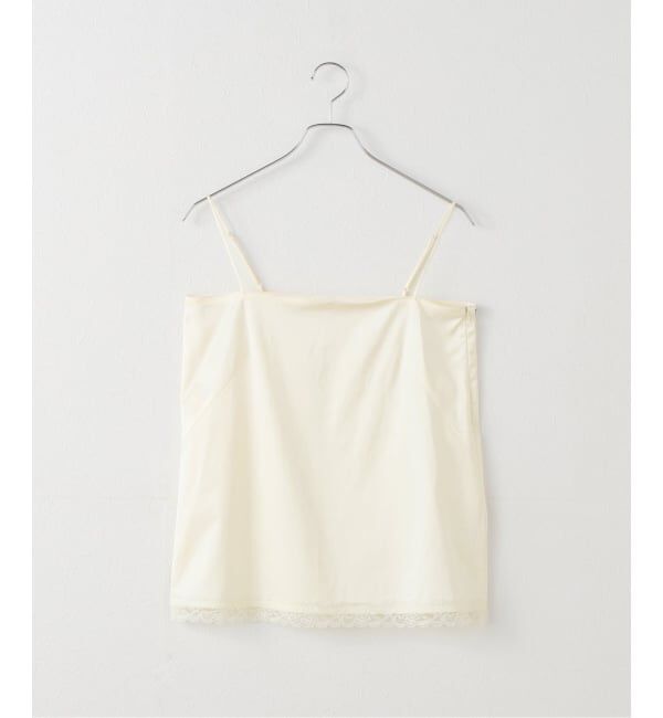 Plage「layered lace satin キャミソール」|キャミソール|