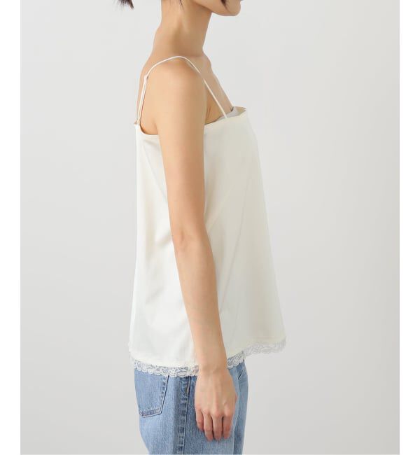 Plage「layered lace satin キャミソール」|キャミソール|