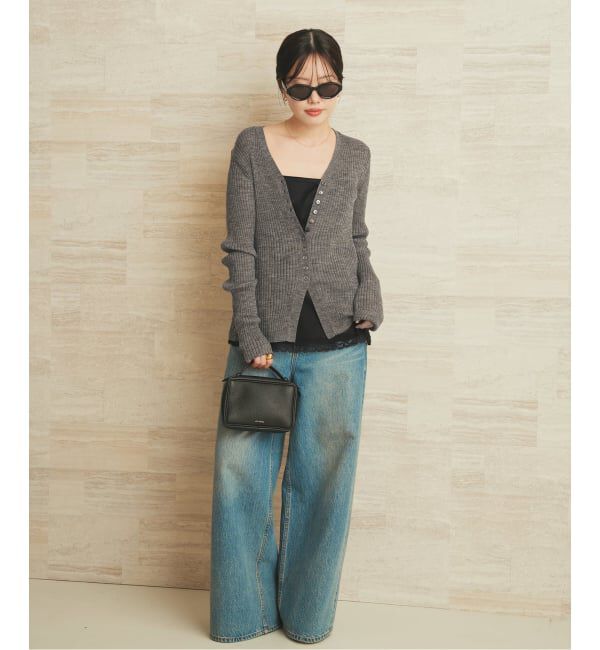 Plage「layered lace satin キャミソール」|キャミソール|