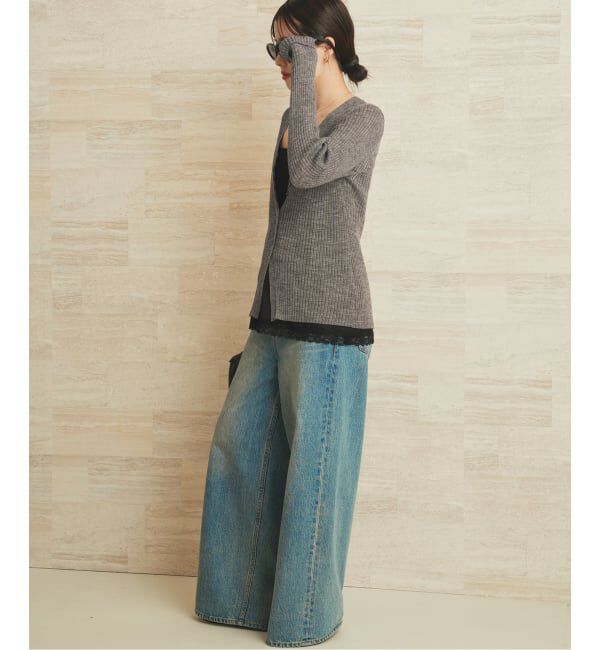 Plage「layered lace satin キャミソール」|キャミソール|