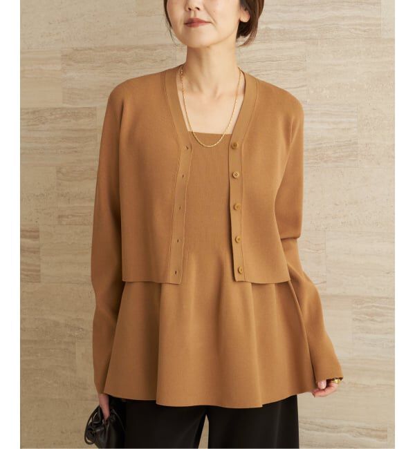 Plage「《予約》Peplum Camisole ニット」|その他|