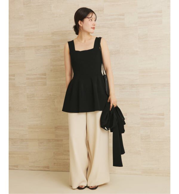 Plage「《予約》Peplum Camisole ニット」|その他|