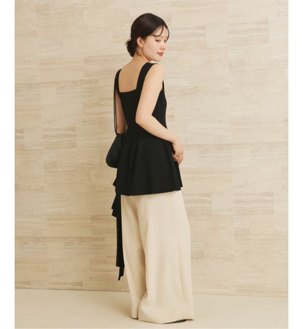 Plage「《予約》Peplum Camisole ニット」|その他|