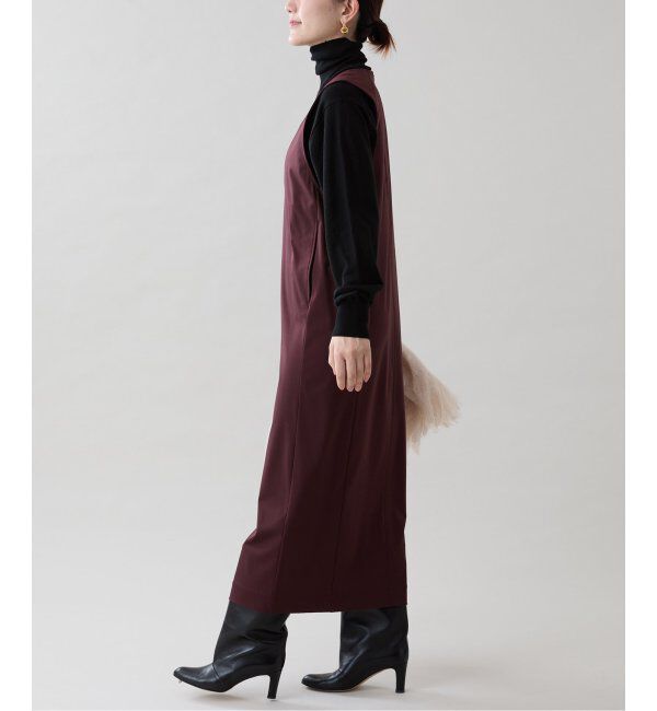 VERMEIL par iena「コンパクトジャージナローワンピース」|ワンピース|