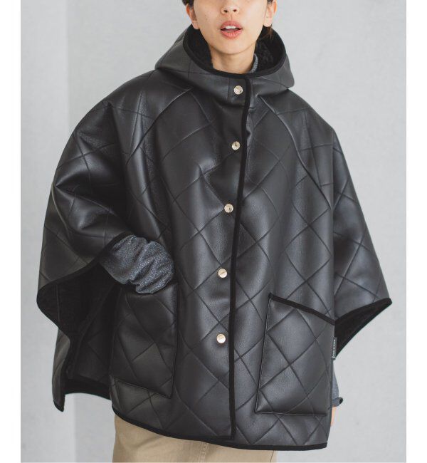 IENA「MACKINTOSH/マッキントッシュ 別注 LYNESS ポンチョボアコート」|ポンチョ・ケープ|