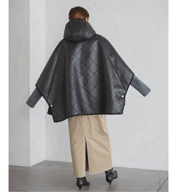 IENA「MACKINTOSH/マッキントッシュ 別注 LYNESS ポンチョボアコート」|ポンチョ・ケープ|