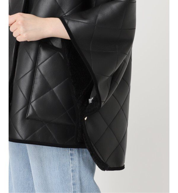 IENA「MACKINTOSH/マッキントッシュ 別注 LYNESS ポンチョボアコート」|ポンチョ・ケープ|