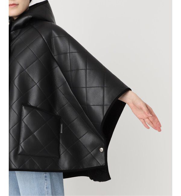 IENA「MACKINTOSH/マッキントッシュ 別注 LYNESS ポンチョボアコート」|ポンチョ・ケープ|