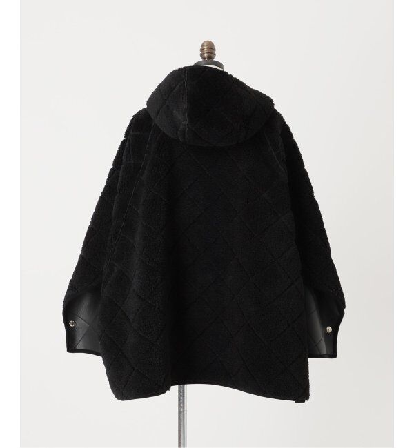 IENA「MACKINTOSH/マッキントッシュ 別注 LYNESS ポンチョボアコート」|ポンチョ・ケープ|