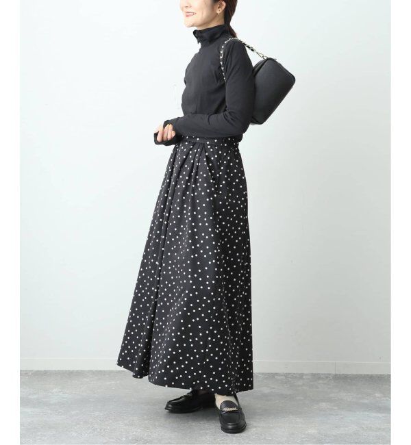 SLOBE IENA「《追加》MILLER/ミラー SLOBE別注 SHEER RIB タートルネック」|Tシャツ・カットソー|