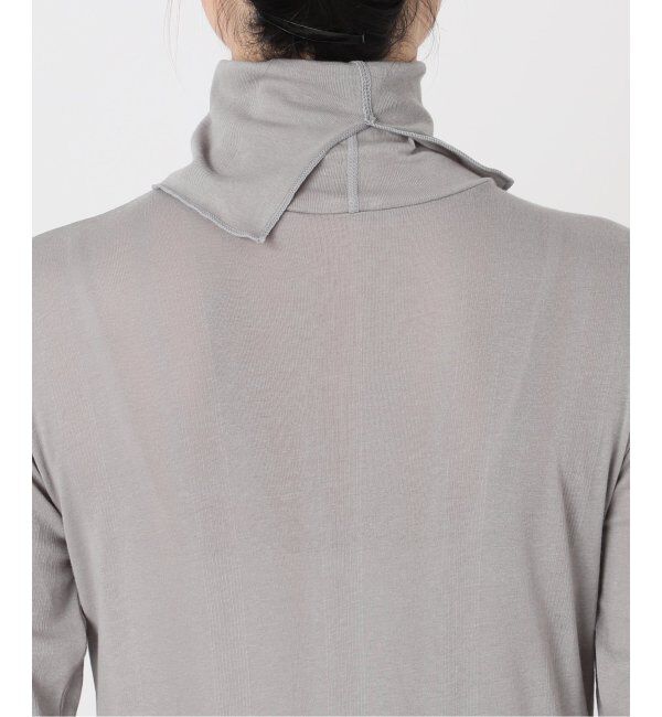 SLOBE IENA「《追加》MILLER/ミラー SLOBE別注 SHEER RIB タートルネック」|Tシャツ・カットソー|