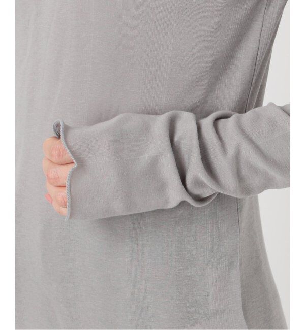 SLOBE IENA「《追加》MILLER/ミラー SLOBE別注 SHEER RIB タートルネック」|Tシャツ・カットソー|