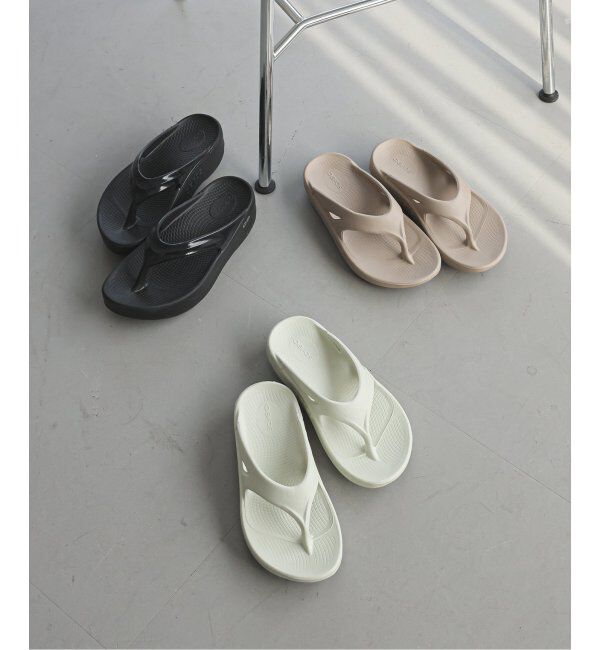 SLOBE IENA「《追加》OOFOS/ウーフォス Ooriginal リカバリーサンダル」|サンダル|