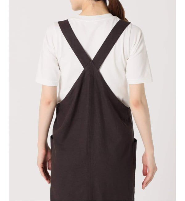 SLOBE IENA「《WEB限定/追加》アイラインジャンパースカート」|ワンピース|