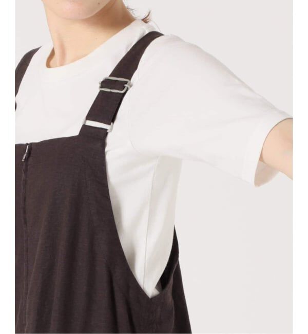 SLOBE IENA「《WEB限定/追加》アイラインジャンパースカート」|ワンピース|