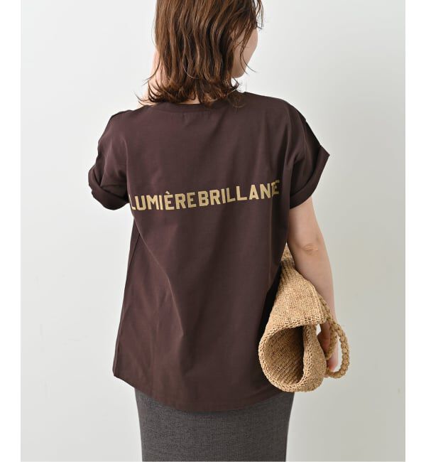 SLOBE IENA「《追加》1ST ETOILE Tシャツ」|Tシャツ・カットソー|ブラウン