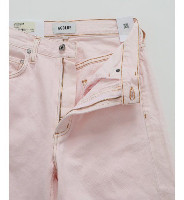 IENA LA BOUCLE「AGOLDE/エーゴールドイー LOW CURVE JEAN IN COSMOS」|デニム|