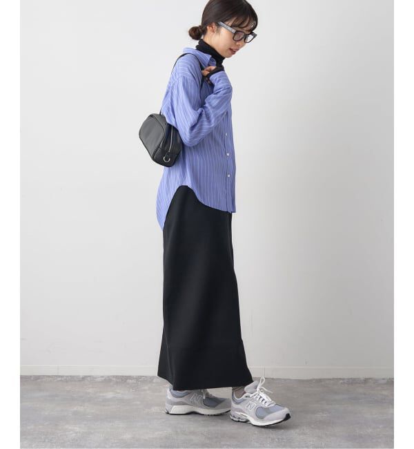 IENA「《WEB限定追加》スーパーファインスムースニットスカート」|スカート|